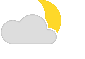 Icon für das aktuelle Wetter 
		Wenige Schleierwolken: 11-25%
	